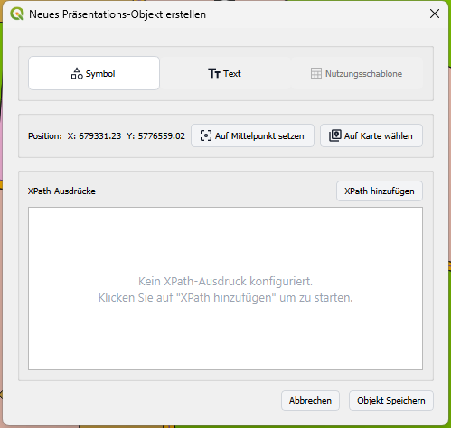 Neuen Planinhalt hinzufügen