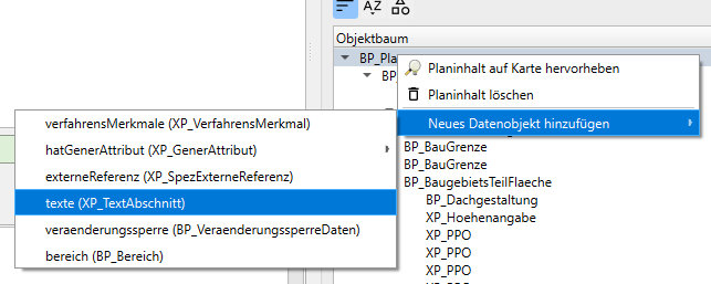 Textabschnitt hinzufügen