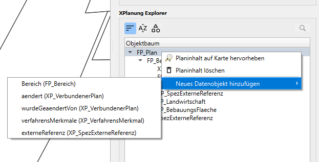 Neues Datenobjekt konfigurieren