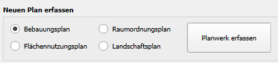 Neuen Plan erfassen