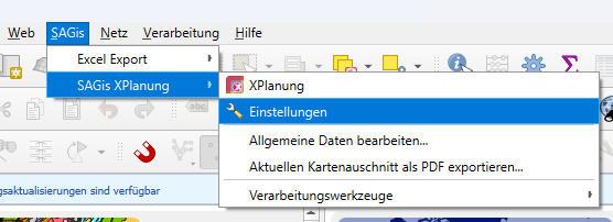 Einstellungen öffnen