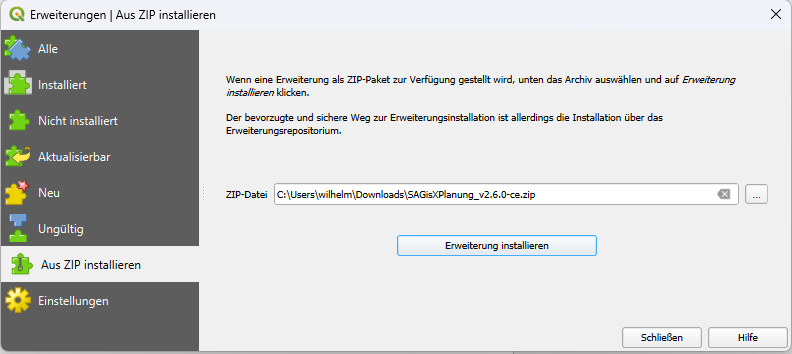 Plugin Installation File