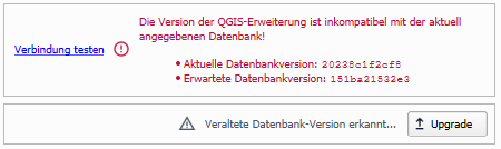 Datenbank-Upgrade