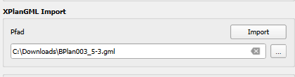 XPlanGML importieren